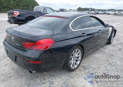 2015 BMW 640I Gran Coupe z USA, uszkodzony, nr VIN WBA6A0C55FD318676